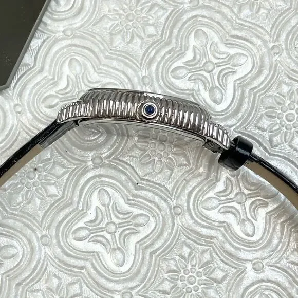 Judith Ripka Sterling Silver Heart Motif MOP Dial Ladies Dress Watch - Picture 11 of 16